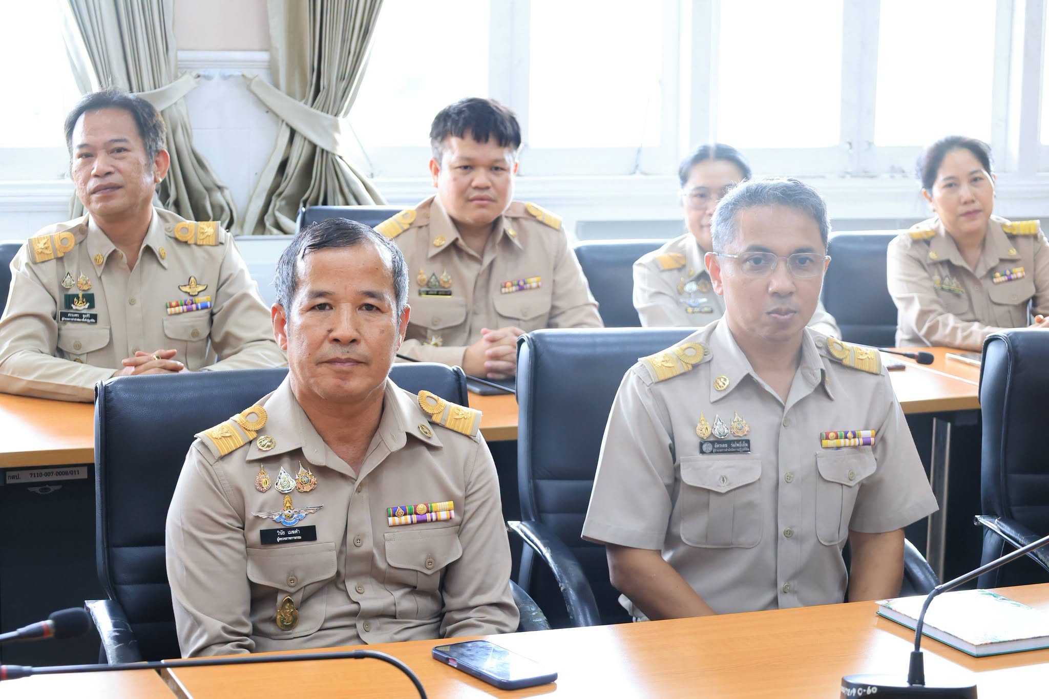 title - คณะผู้บริหาร ส.ป.ก. แสดงความยินดี เนื่องในโอกาส ปลัดกระทรวงเกษตรและสหกรณ์ เข้ารับตำแหน่งใหม่
